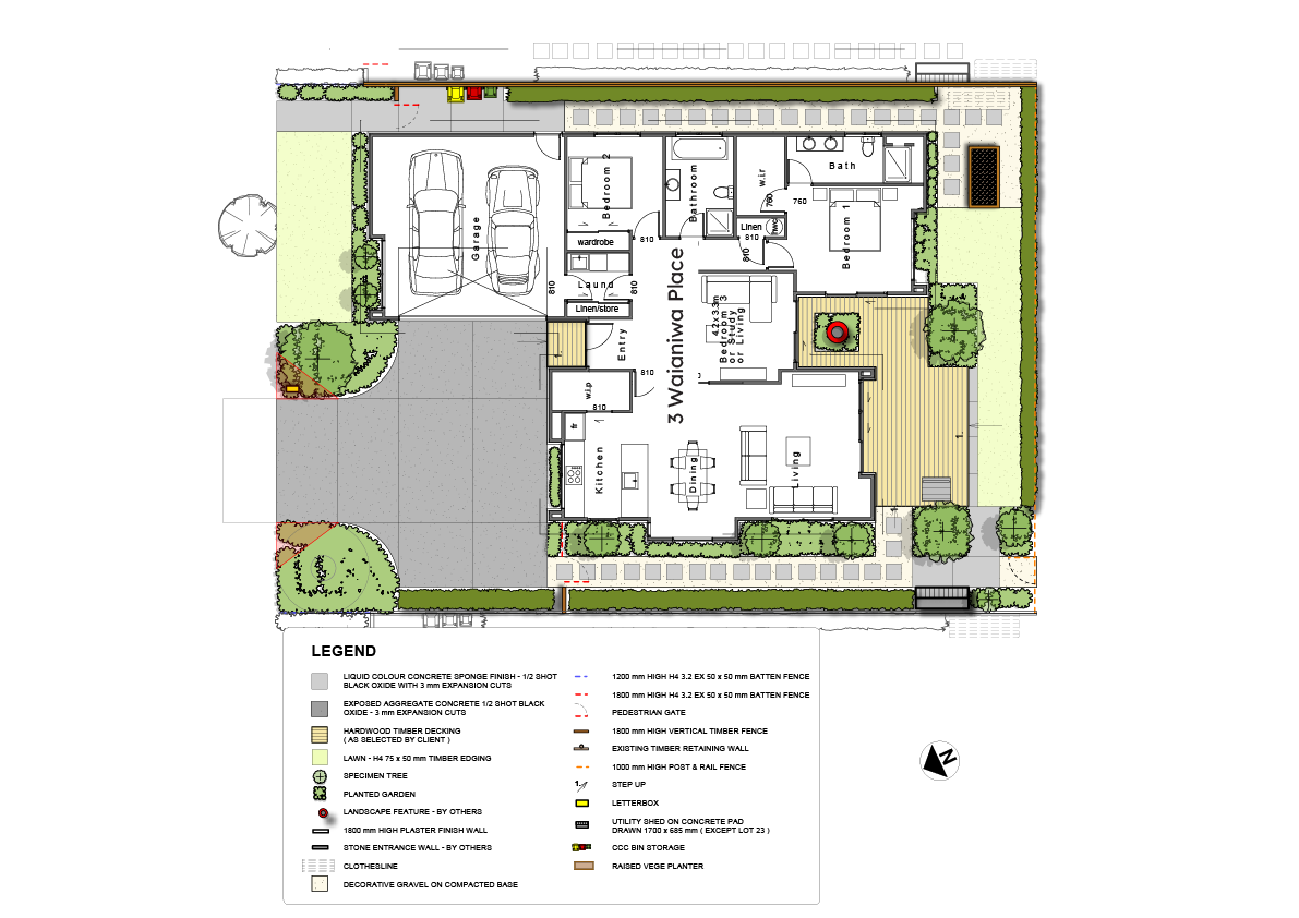 Landscape Plan Lot 2