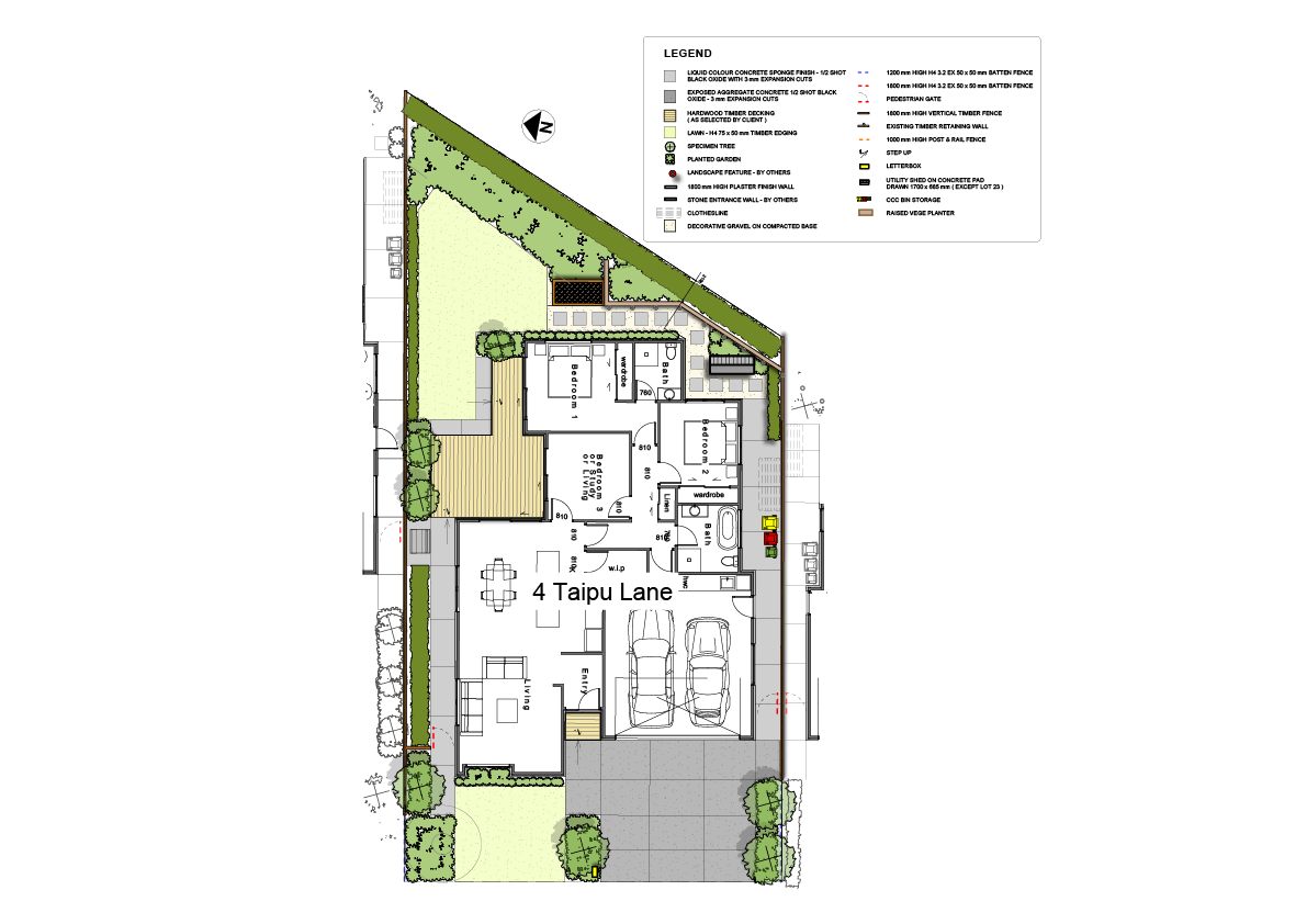 Landscaping Plan Lot 16