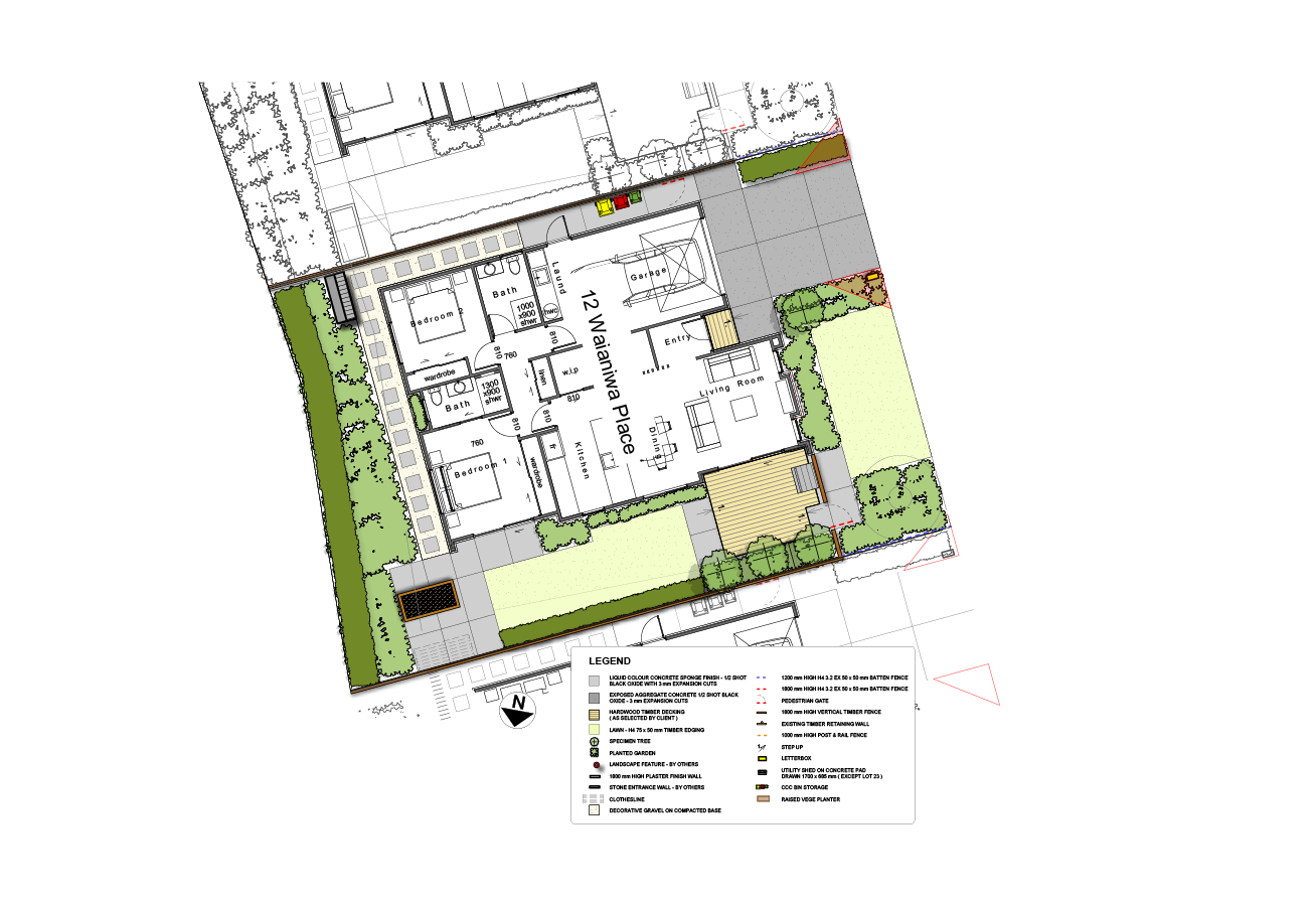 Landscaping Plan Lot 19