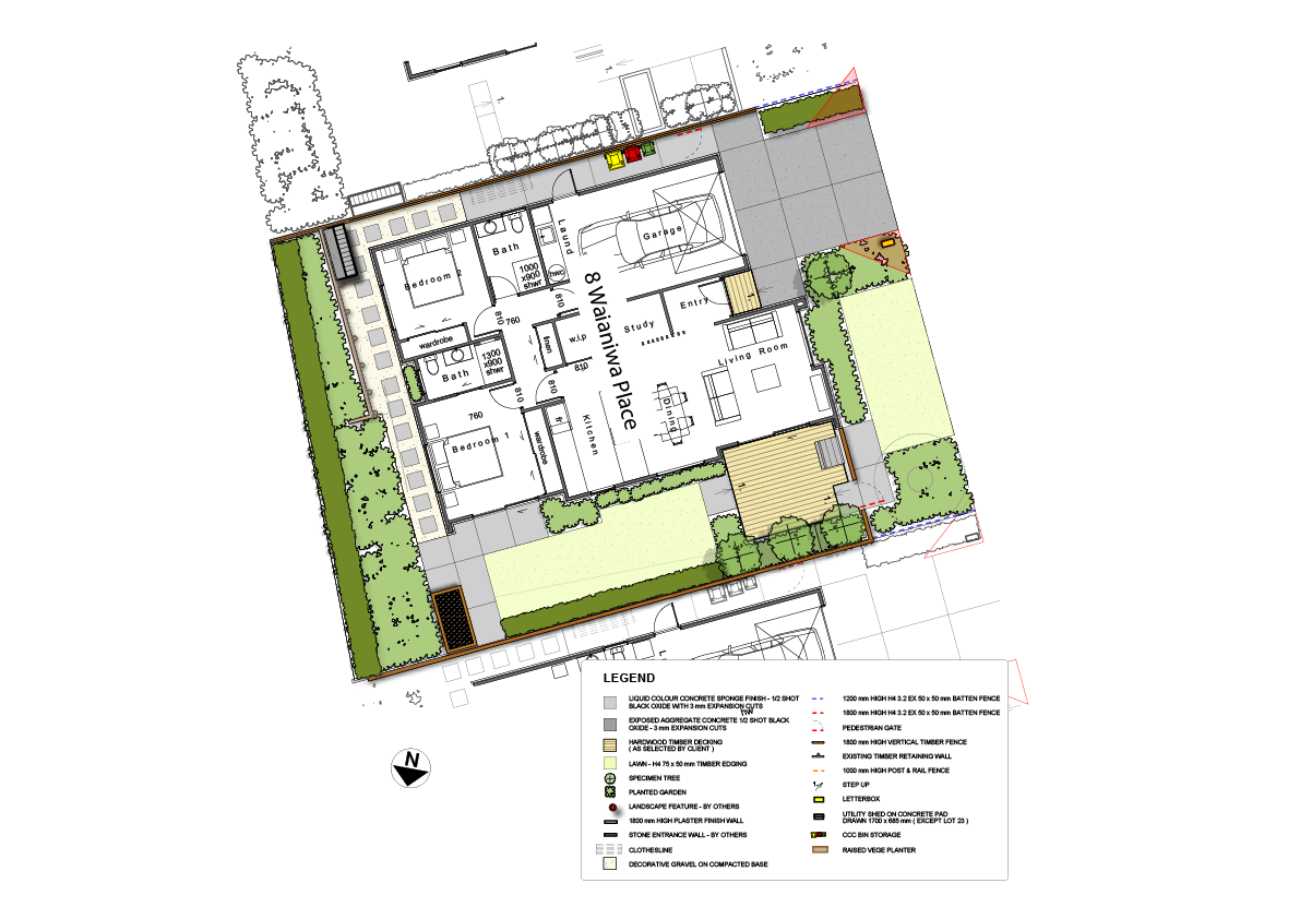 Landscaping Plan lot 21