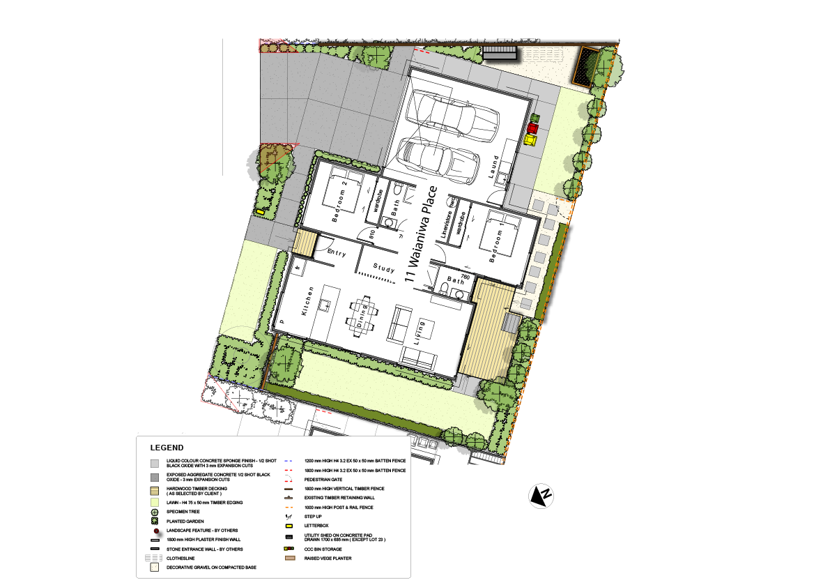 Landscaping Plan lot 6