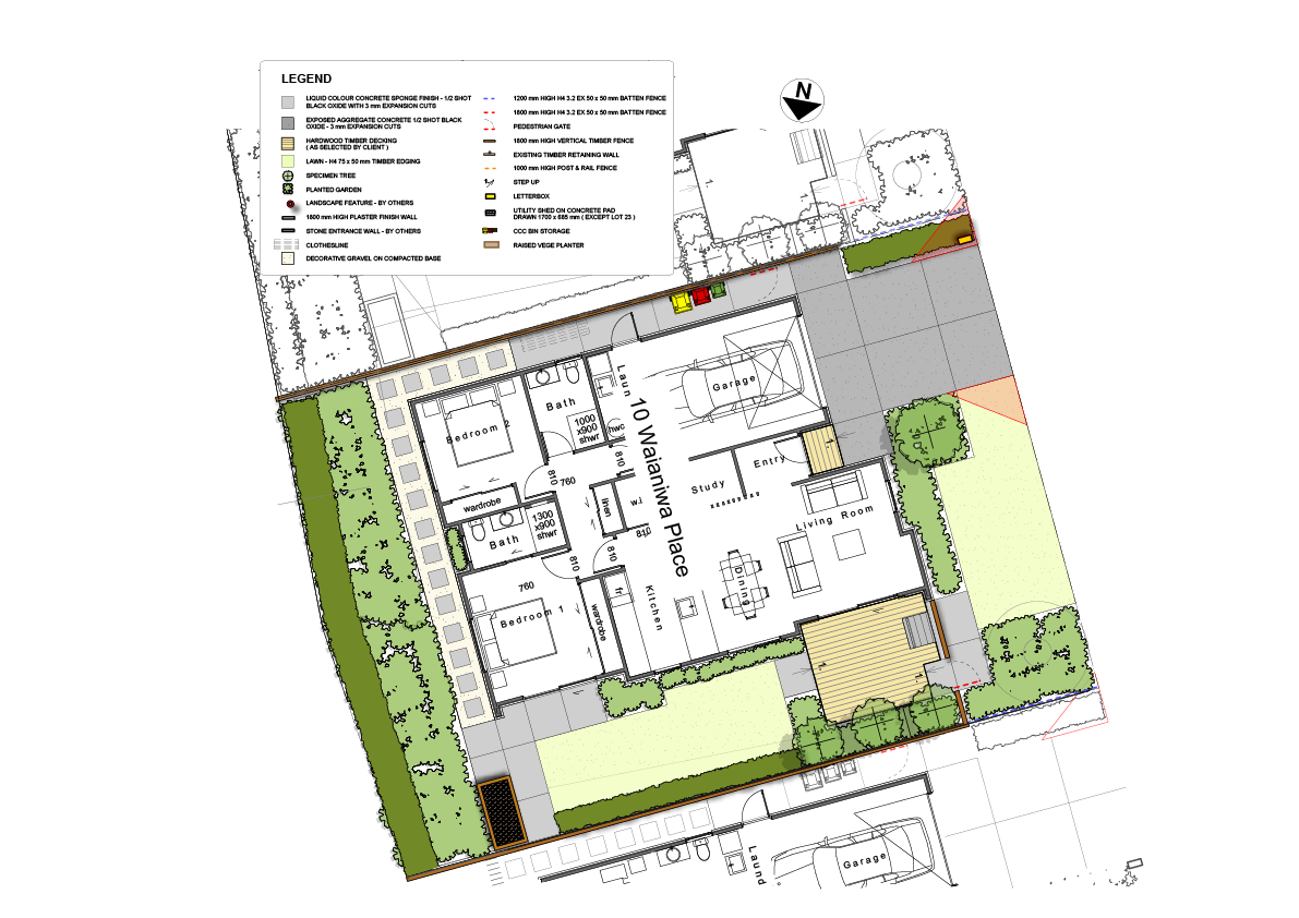 Lot 20 Landscaping plan