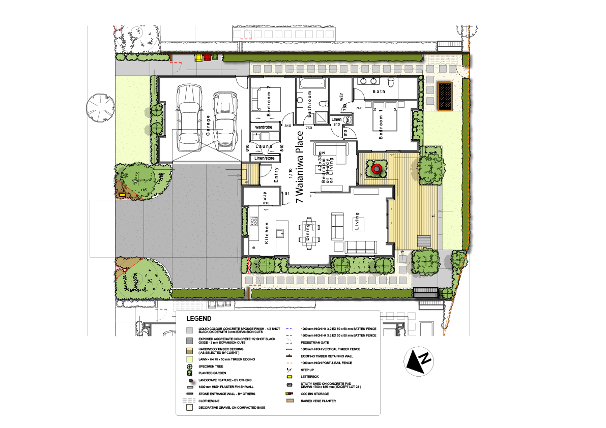 Lot 4 Landscaping Plan