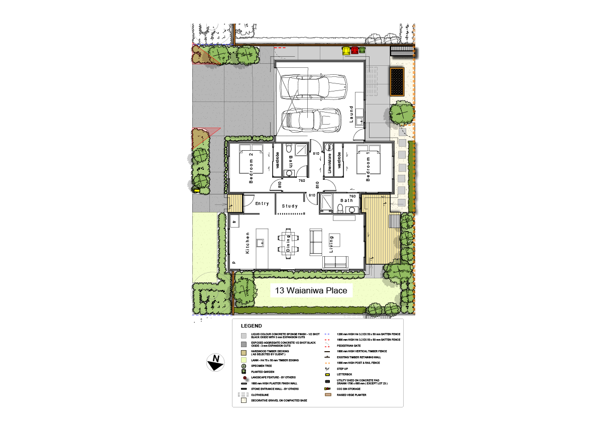 Lot 7 Landscaping Plan