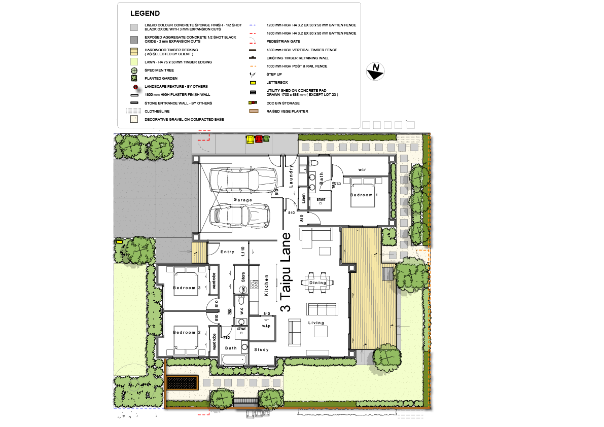 Lot 9 Landscaping Plan