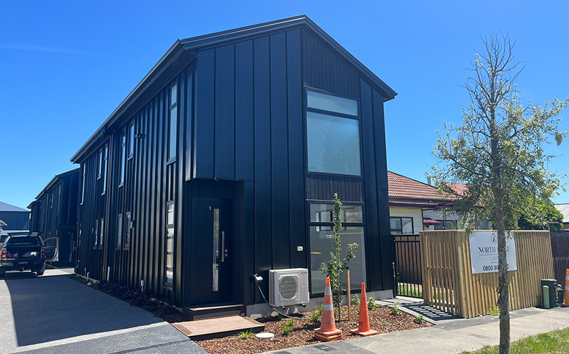 89 Barbour Street another development of townhouses completed by North Ridge Living in the heart of Christchurch