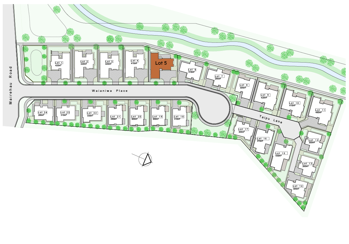 lot 5 labelled mairehau